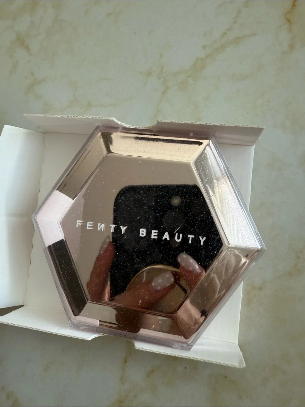 NWB Fenty Beauty How Many Carats? Diamond Bomb All Over Diamond Veil STANDARD 8g